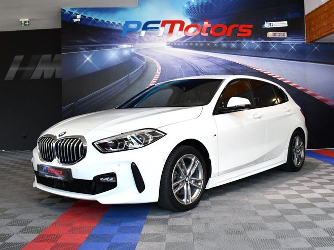 BMW Serie 1 118 IA 1.5 136 BVA M-Sport GPS Virtual C Blanc de 2022