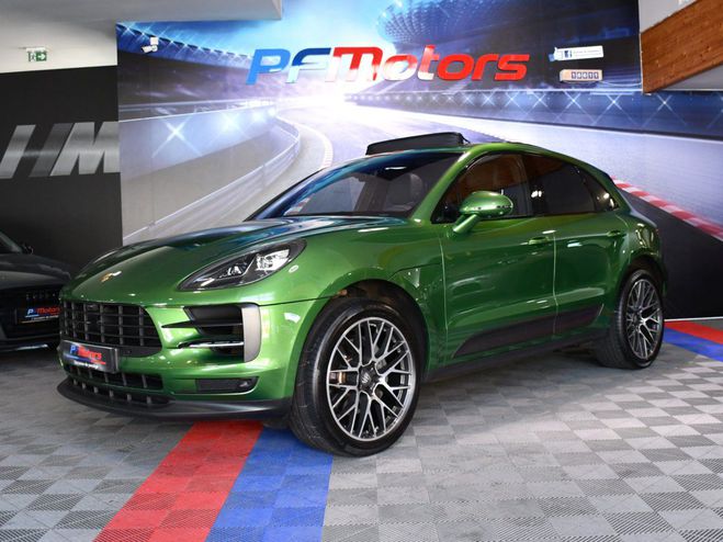 Porsche Macan S 3.0 V6 354 PDK GPS Attelage Suspension Vert Mamba de 2019