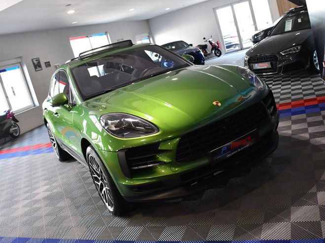 Porsche Macan S 3.0 V6 354 PDK GPS Attelage Suspension Vert Mamba de 2019