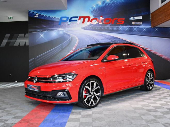 Volkswagen Polo GTI 2.0 TSI 200 DSG GPS Virtual Camra T Rouge de 2019