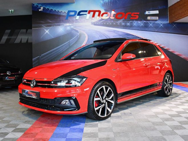 Volkswagen Polo GTI 2.0 TSI 200 DSG GPS Virtual TO ACC C Rouge de 2019