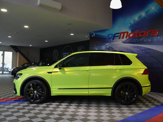 Volkswagen Tiguan R-Line 2.0 TDI 190 DSG 4Motion GPS Virtu Jaune Fluo de 2019