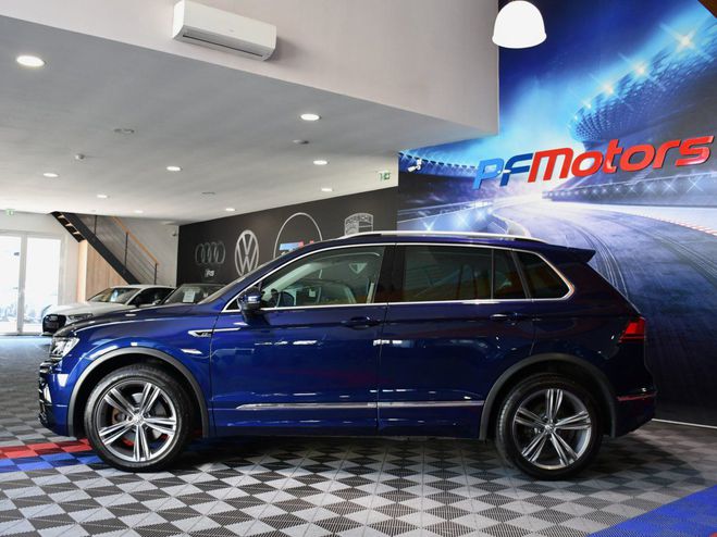 Volkswagen Tiguan R-Line Carat 2.0 TDI 190 DSG 4Motion GPS Bleu de 2018
