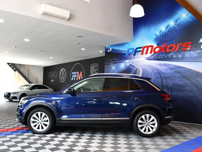 Volkswagen T Roc Carat 2.0 TDI 150 DSG 4Motion GPS Virtua Bleu de 2019