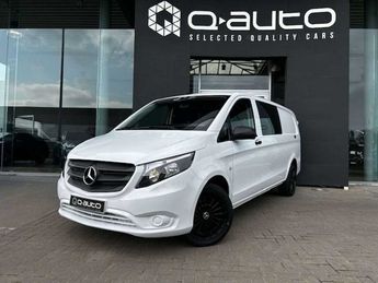  Voir détails -Mercedes Vito 116d Dubbel Cabine L3 - Carplay - 5 Zit  à Poperinge (89)