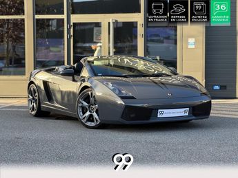  Voir détails -Lamborghini Gallardo Spyder 5.0 V10 520ch LIFT CAMERA LIVRAIS à Andrzieux-Bouthon (42)