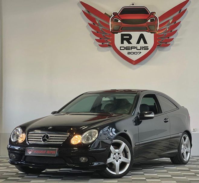 Mercedes Classe C Coupe Sport C350 BA Noir Mtallis de 2006