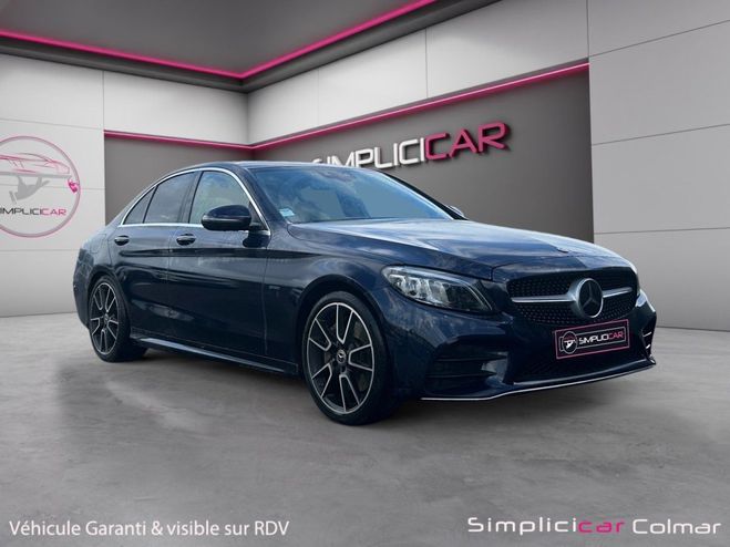 Mercedes Classe C Hybrid 300 de 9G-Tronic AMG Line Toit Ou Bleu de 2020