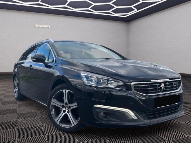 Peugeot 508 SW GT 2.0 BlueHDi 180 ? Toit Cuir GPS Noir de 2016