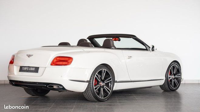 Bentley Continental GTC mulliner v8 507ch Blanc de 2013