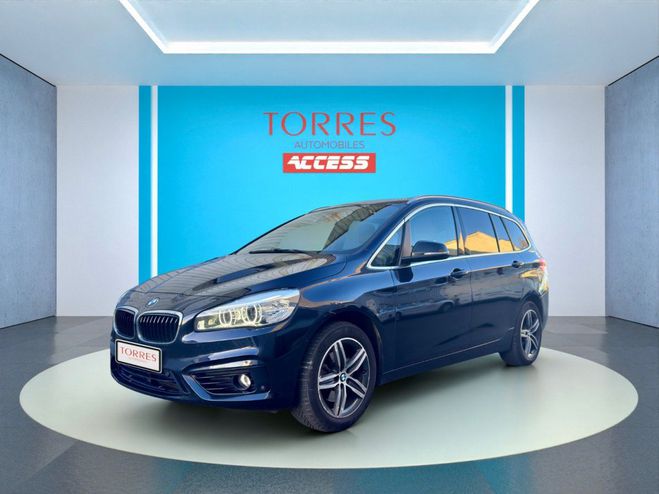 BMW Serie 2 Gran Tourer 218 d Bva Sport 7 places Bleue de 2017