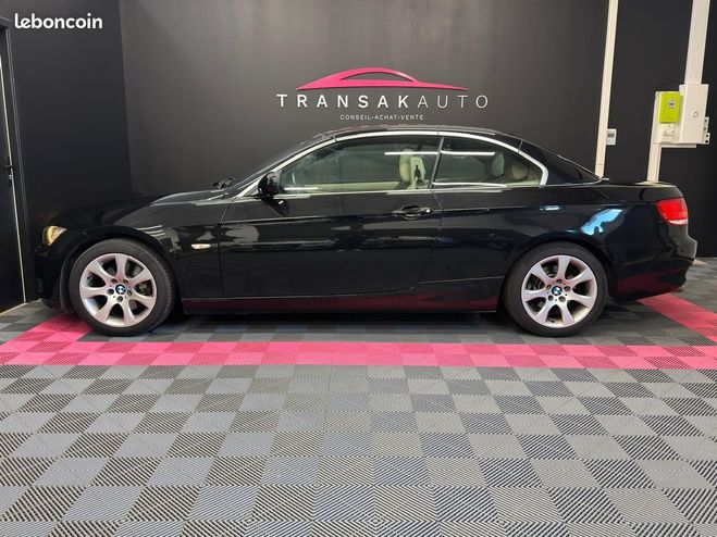 BMW Serie 3 CAB E93 177ch Luxe ORIGINE FRANCE RVISI Noir de 2010