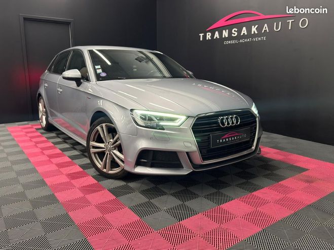 Cliquer pour voir la photo suivante Audi A3 Sportback 35 TFSI 150ch S tronic 7 Line Gris de 2018