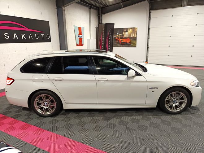 BMW Serie 5 TOURING F11 530d xDrive 258 ch Sport Des Blanc de 2012