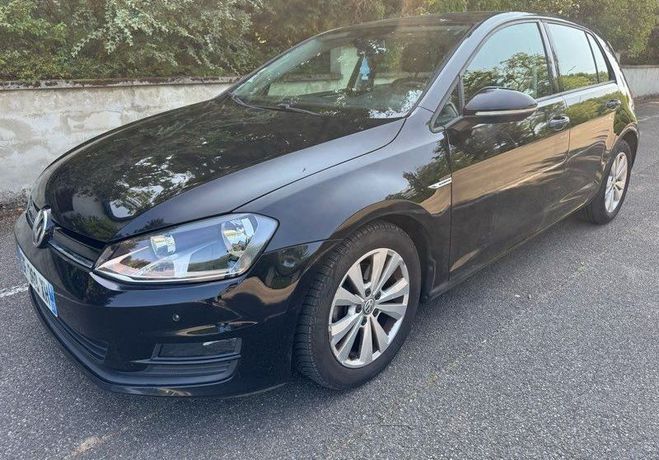 Volkswagen Golf 7 1,6 TDI bleu motion  de 2014