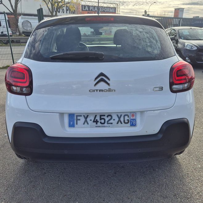 Citroen C3 III (2) 1.2 PURETECH 83 S&S FEEL PACK AN Blanc de 2021