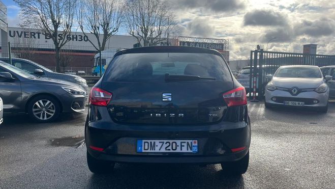 Seat Ibiza IV (2) 1.2 TSI 85 I TECH PLUS MOTEUR VW  Noir de 2014