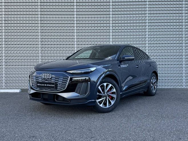 Audi Q6 e-tron SPORTBACK 387 ch 100 kWh quattro S line Bleu de 2025