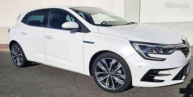Renault Megane iv 1.6 hybrid e-tech intens 43.000 km Blanc de 2021