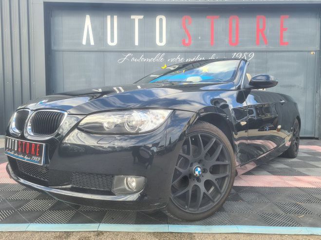 BMW Serie 3 CABRIOLET (E93) 320DA 177CH LUXE Noir Metal de 2009