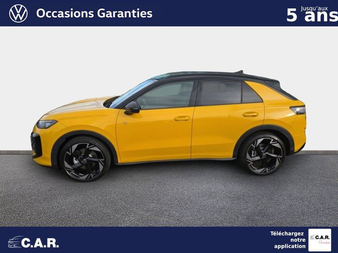 Volkswagen T Roc 1.5 eTSI EVO2 Hybrid 150 ch DSG7 R-Line JAUNE CANARY TOIT NOIR UNI de 