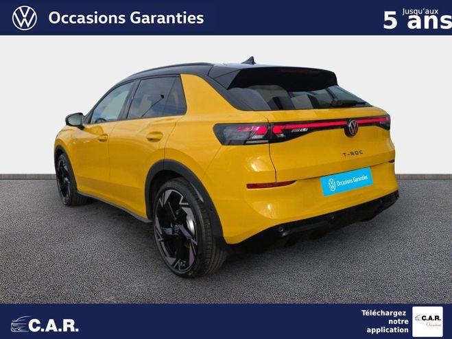 Volkswagen T Roc 1.5 eTSI EVO2 Hybrid 150 ch DSG7 R-Line JAUNE CANARY TOIT NOIR UNI de 