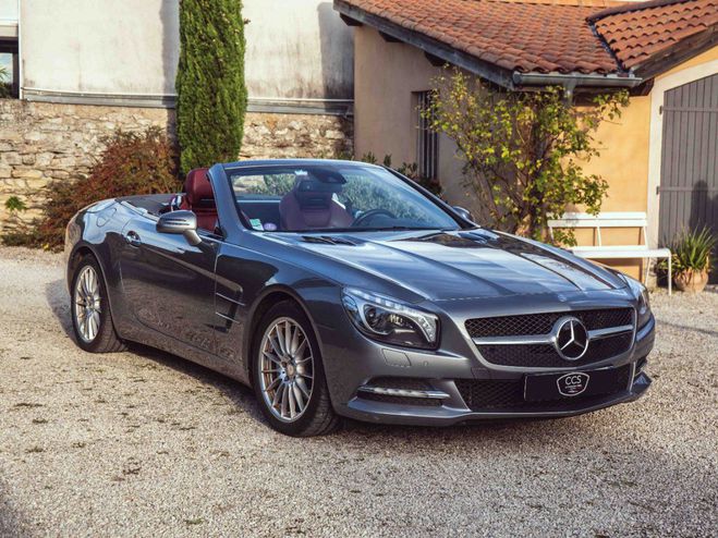 Cliquer pour voir la photo suivante Mercedes Classe SL III 350 ch BLUEEFFICIENCY / Chauffage nu Gris Palladium métallisé de 2012