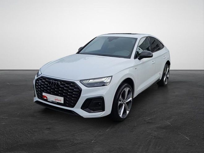 Cliquer pour voir la photo suivante Audi Q5 Sportback Quattro 2.0 40 TDI Mild Hybrid Blanc métallisé de 2022