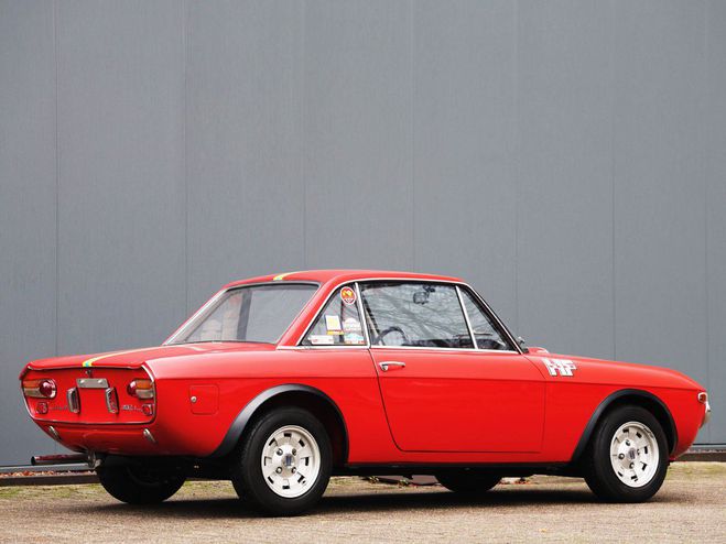 Lancia Fulvia Fanalone 1600 HF cc 4 cilinder 115 HP Rouge de 1970