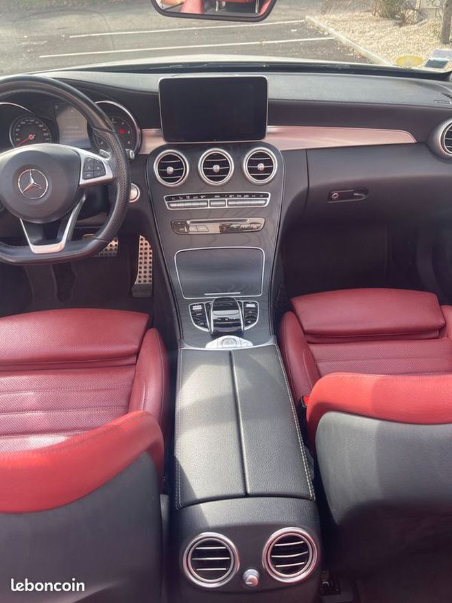 Mercedes Classe C cabriolet 220d 2.2 170ch 9g-tronic pack  Blanc de 2016