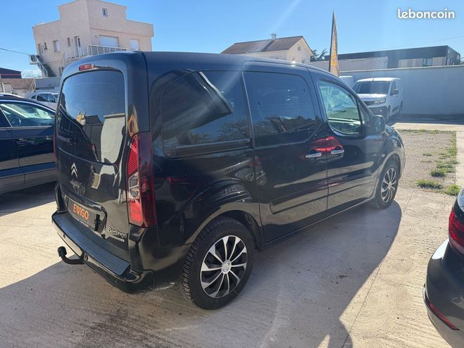Citroen Berlingo 1.6 hdi 100 ch attelage radar bluetooth Noir de 2015