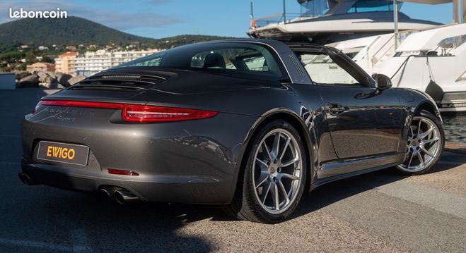Porsche 911 991.1 targa 4 flat 6 atmo 350ch pdk 1ere Gris de 2014