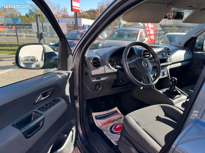 Volkswagen Amarok 2.0 Tdi 122Ch Trendline 4X4 Gris de 2013