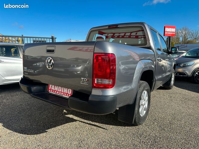 Volkswagen Amarok 2.0 Tdi 122Ch Trendline 4X4 Gris de 2013