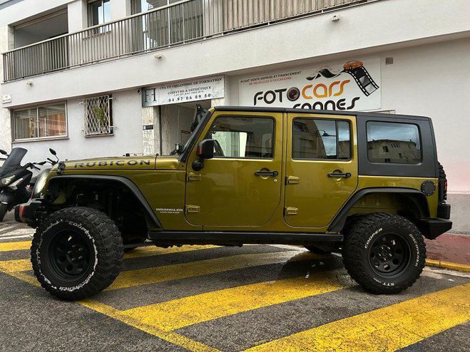 Jeep Wrangler 2.8 CRD UNLIMITED RUBICON BA Vert F de 2010