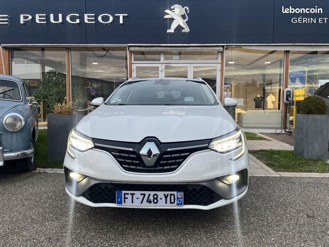 Renault Megane Estate (4) R.S. Line E-TECH Plug-in Hybr Blanc de 2020