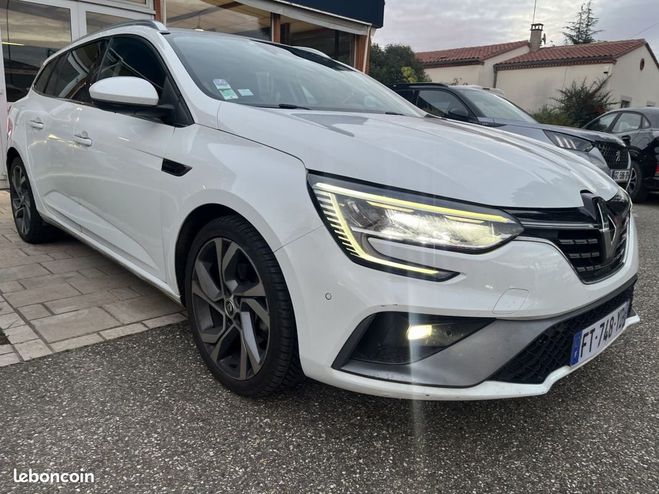 Renault Megane Estate (4) R.S. Line E-TECH Plug-in Hybr Blanc de 2020