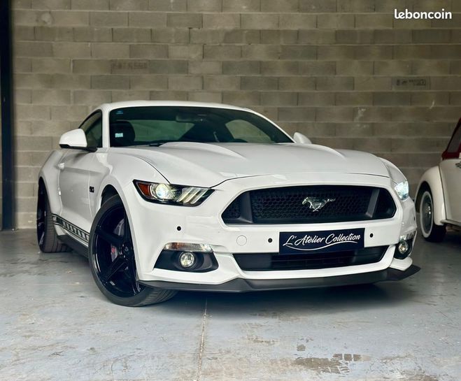 Ford Mustang GT V8 5.0 CAMERA DE RECUL SIEGE ELECTRIQ Blanc de 2017
