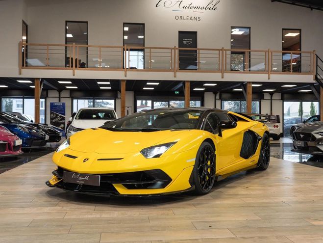 Lamborghini Aventador ROADSTER LP750-4 6.5 770 SVJ 4WD BVA Jaune de 2021
