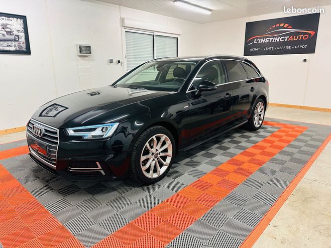 Audi A4 Avant 2.0 TDI 150 S-Tronic 7 Design Luxe noir de 2018