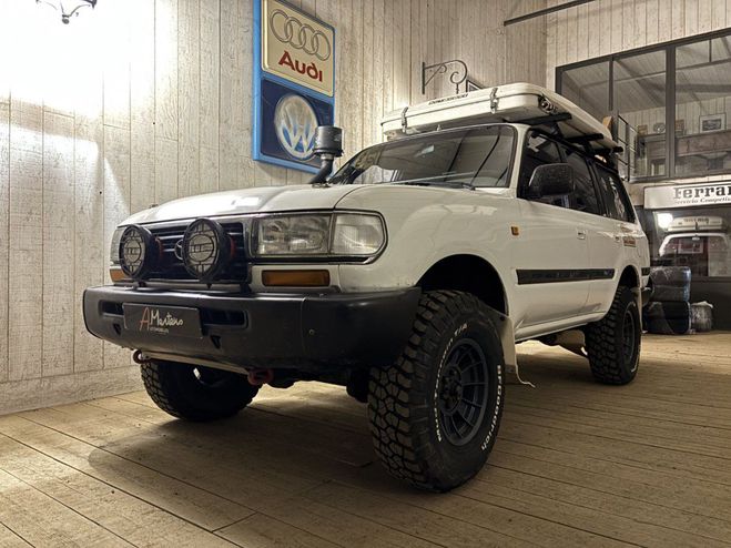 Toyota Land Cruiser HDJ80 4.2 TD V6 170 CV Blanc de 1997