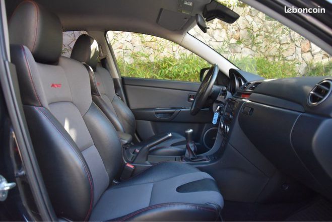 Mazda 3 MPS 2.3 MZR TURBO 260ch berline Noir de 2008