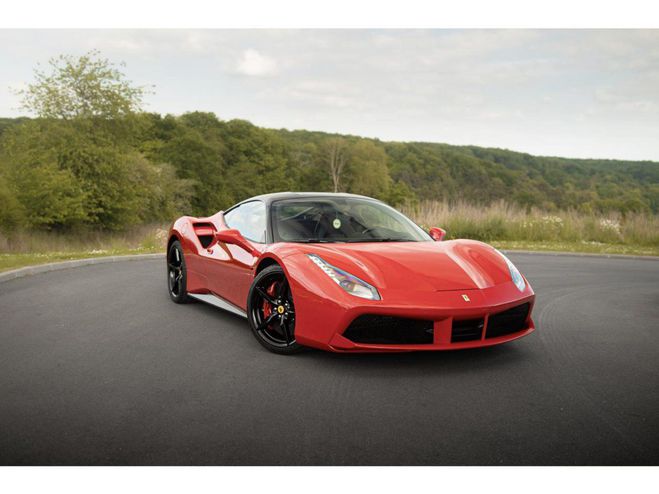 Ferrari 488 4.0 V8 670ch Rouge Rosso de 2015