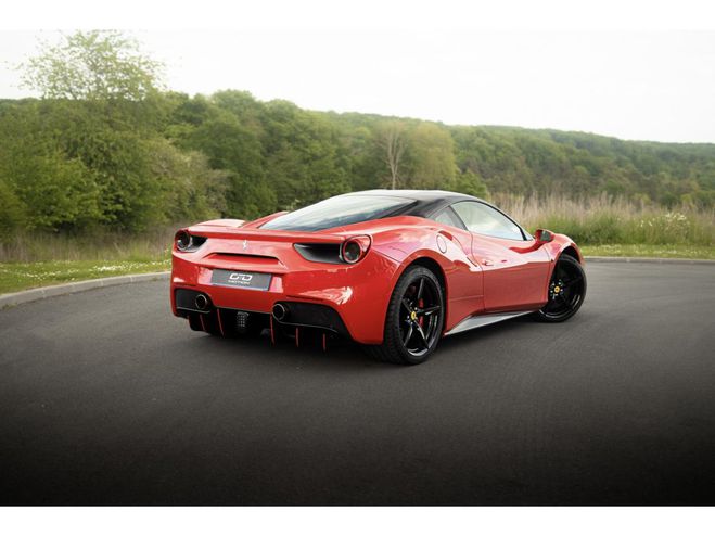 Ferrari 488 4.0 V8 670ch Rouge Rosso de 2015