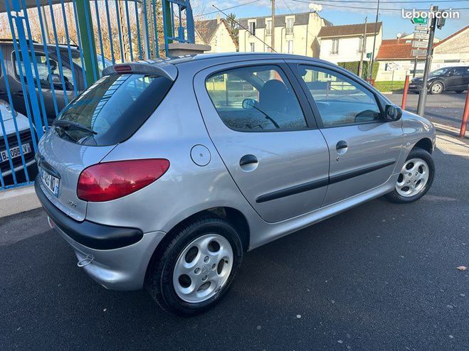 Peugeot 206 5 portes 34300kms Gris de 2001