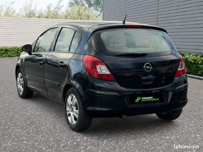 Opel Corsa D DIESEL 1ER MAIN Noir de 2007