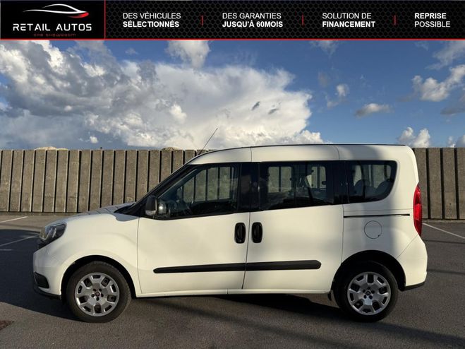 Fiat Doblo 1.6 Multijet 16v 120ch DPF S&S Lounge 7  Blanc de 2019