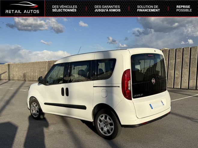 Fiat Doblo 1.6 Multijet 16v 120ch DPF S&S Lounge 7  Blanc de 2019