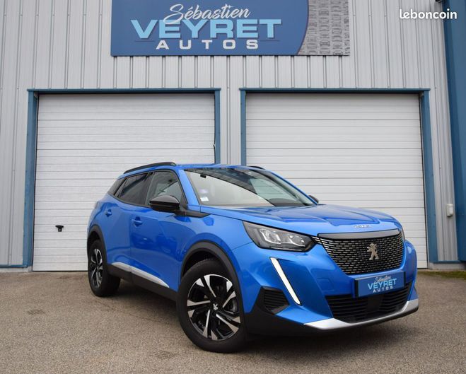 Peugeot 2008 1.2 Puretech 100 ALLURE 01.2022 18285 Km Bleu de 2022