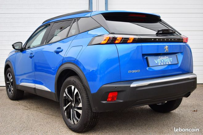 Peugeot 2008 1.2 Puretech 100 ALLURE 01.2022 18285 Km Bleu de 2022